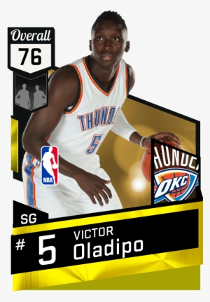 Nba 2k17 Gold Badge Png - Nba 2k17 Victor Oladipo