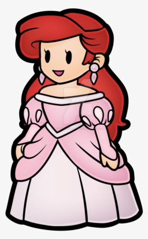 Share On Facebookshare On Twitter - Paper Mario Princess Ariel
