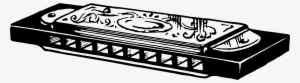 Picture Free Big Image Png - Harmonica Clipart Black And White