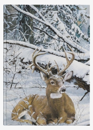 Whitetail Deer Hardcover Journal - The Huntsman