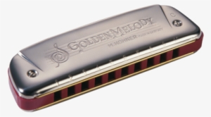 Hohner 542pbx Ef Golden Melody Harmonica, Key Of E - Hohner Golden Melody Diatonic Harmonica, F