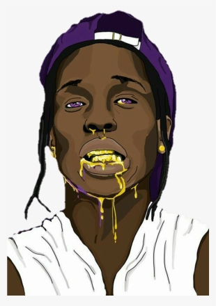Rocky Drawing Asap - Asap Cartoon