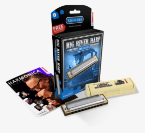 Hohner Big River Harp Harmonica - Hohner Big River Harp Ms