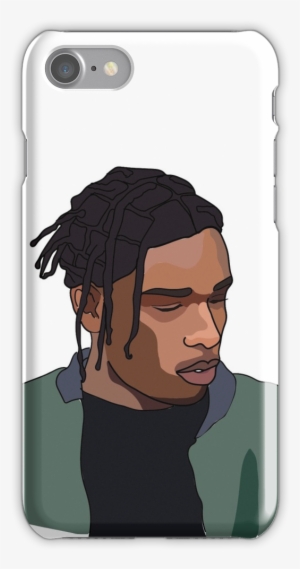 Asap Rocky Illustration Iphone 7 Snap Case - Drawing