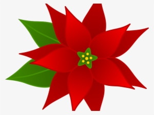 Christmas Poinsettia Clipart - Poinsettia Clip Art