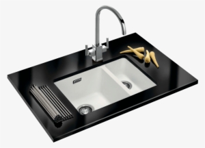 Franke Polar White Kubus Kbg160 Right Hand Kitchen - Franke Sirius Sid 160