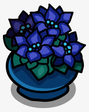 Potted Poinsettia Sprite 004 - Poinsettia