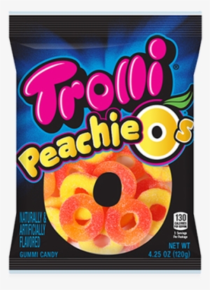 Peachie O's - Trolli Peachie O's Gummy Candy