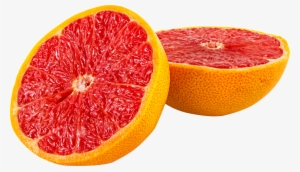 Sliced Blood Orange - Grapefruit Transparent Background