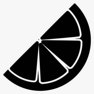 Fruit Healthy Orange Orangeslice Fruits Fresh Ripe - Lime Wedge Black And White