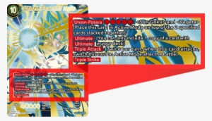 Bt2-123 Ultimate Force Ssb Vegito - Ultimate Force Ssb Vegito