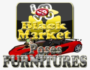 Boutique Imvu Black Market - Couch