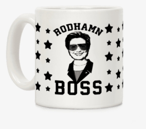 Rodhamn Boss With Shutter Shades Coffee Mug - Boss Mens