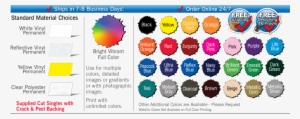 Ink And Material Colors Are An Electronic Representation - Yellow
