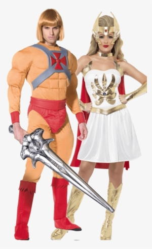 Heman And Shera Halloween Costumes - He Man And She Ra Fancy Dress