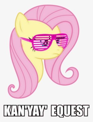 Fluttershy, Image Macro, Kanye West, Rapper, Safe, - Street Team Killms
