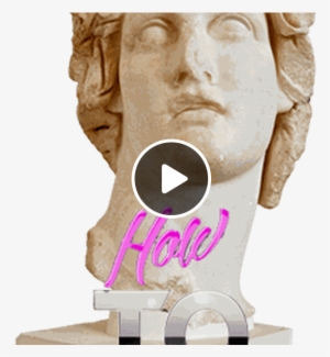 Vaporwave Statue Png