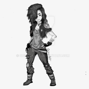 Picture Freeuse Download Commission Punk By Quirogaart - Drawing