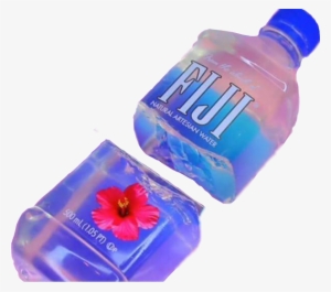 Tumblr Aesthetic Figiwaterbottle Waterbottle Fiji Water - Fiji Natural Artesian Water - 23.52 Fl Oz Bottle
