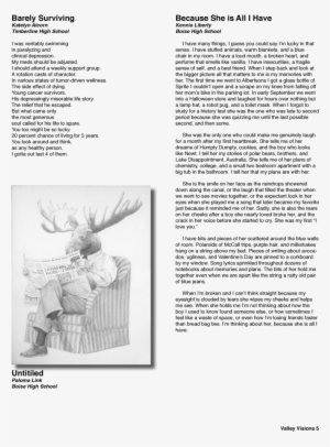 Alone Avoiding Auschwitz Grace Ward Boise High School - Timberline High School