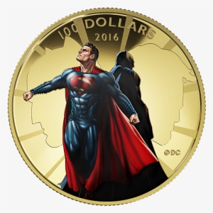 14-karat Gold Coin Batman V Superman - Batman Vs Superman Silver Coin
