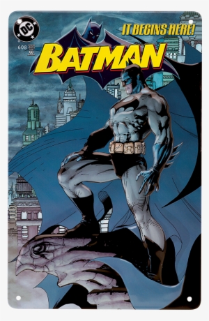 Embossed Tin Plate - Batman 608 Second Print