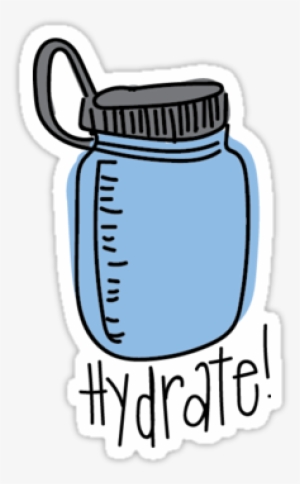 Also Buy This Artwork On Stickers - Water Bottle