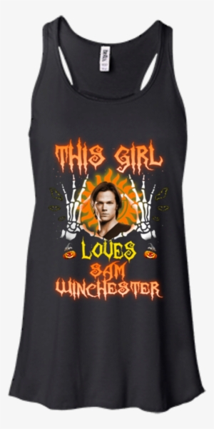 Supernatural T Shirts Halloween This Girl Loves Sam - Teacher Because My Hogwarts Letter Never Came