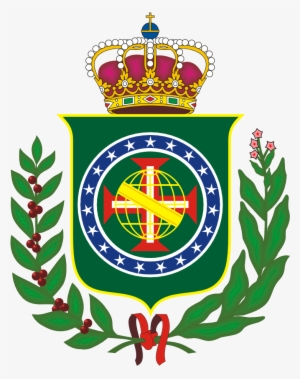 Coa Regent Prince Of Brazil Peace Symbol Flag Scallywag - Empire Of Brazil Coat Of Arms