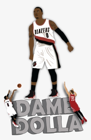 Damian Lillard Dame Dolla Illustration - Illustration