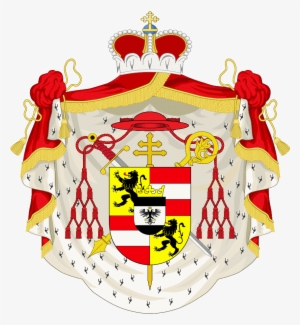 Coa Prince-archbishop Of Salzburg 01 At Colloredo Hieronymus - Duchy Of Parma Coat Of Arms