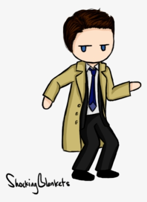 Dean Winchester - Dancing Cas Gif