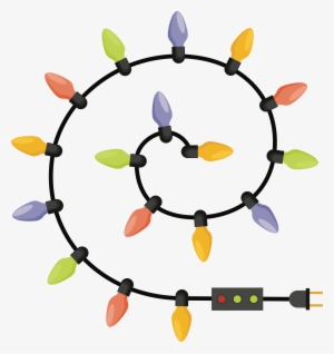 Big Image - Christmas Lights Clip Art