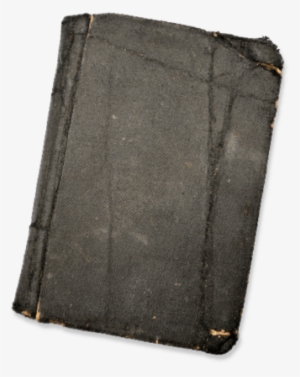 Bill Rudd's Diary, A Tattered 100 Year Old Journal - Leather