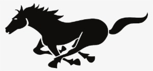 Mb Image/png - Mustang Horse Silhouette Png