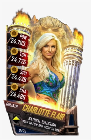 Charlotteflair S4 20 Goliath - Wwe Supercard Goliath Carmella
