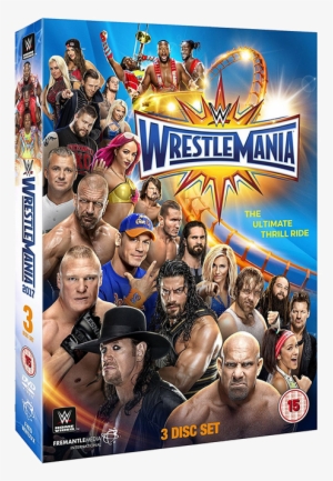 Disc - Wwe Wrestlemania 33 Dvd 2017