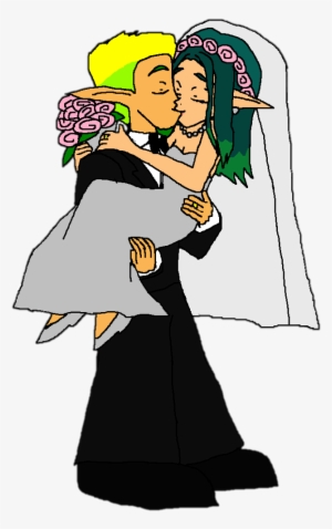 Jak And Daxter Images Jak And Keira Hagai Wedding Kiss - Wallpaper