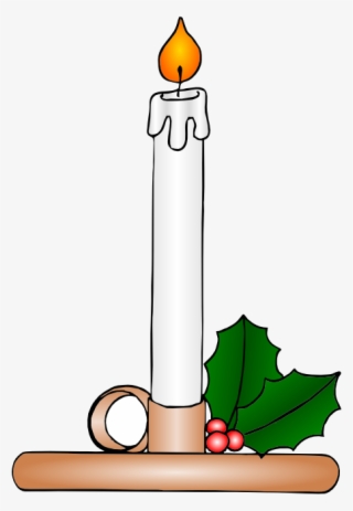 Christmas Candle Clipart Png