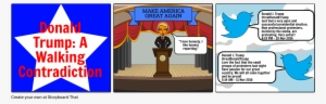 Trump - Cartoon