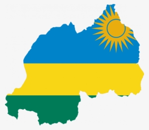 President Robinson Visits Rwanda - Rwanda Flag Map