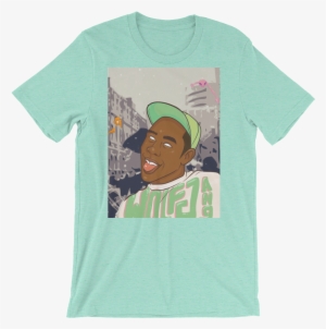 Tyler The Creator Portrait Fan Art T-shirt Design - Two Samurai - Ultra Soft Shirt, 25 Colors