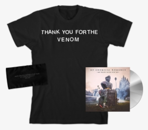 May Death Never Stop You Cd/dvd T-shirt ~ My Chemical - May Death Never Stop You The Greatest Hits 2001-13