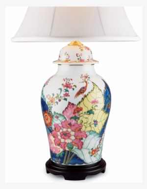 Mottahedeh Tobacco Leaf Ginger Jar Lamp Y2357l - Mottahedeh Tobacco Leaf Ginger Jar Lamp