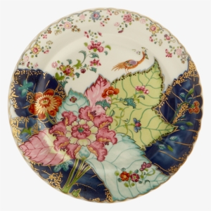 Mottahedeh Tobacco Leaf Dessert Plate
