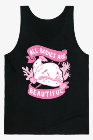 All Bodies Are Beautiful Blobfish Tank Top - T-shirt