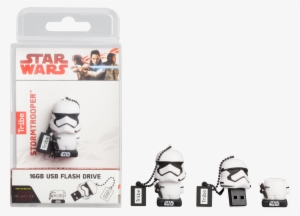 16gb Star Wars Tlj Storm Trooper Usb Flash Drive - Star Wars The Clone Wars