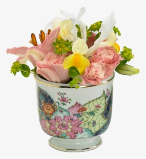 More Views - Mottahedeh Tobacco Leaf Creamer