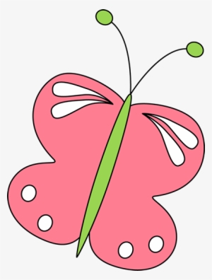 Pink Butterfly Clip Art - Spring Clip Art Butterfly