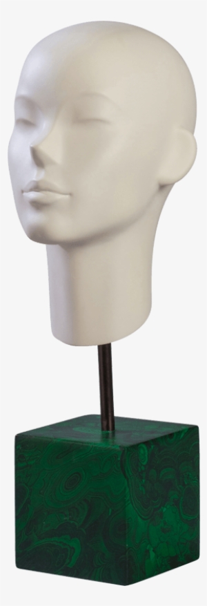 Muse Head On Pedestal Block - Mannequin
